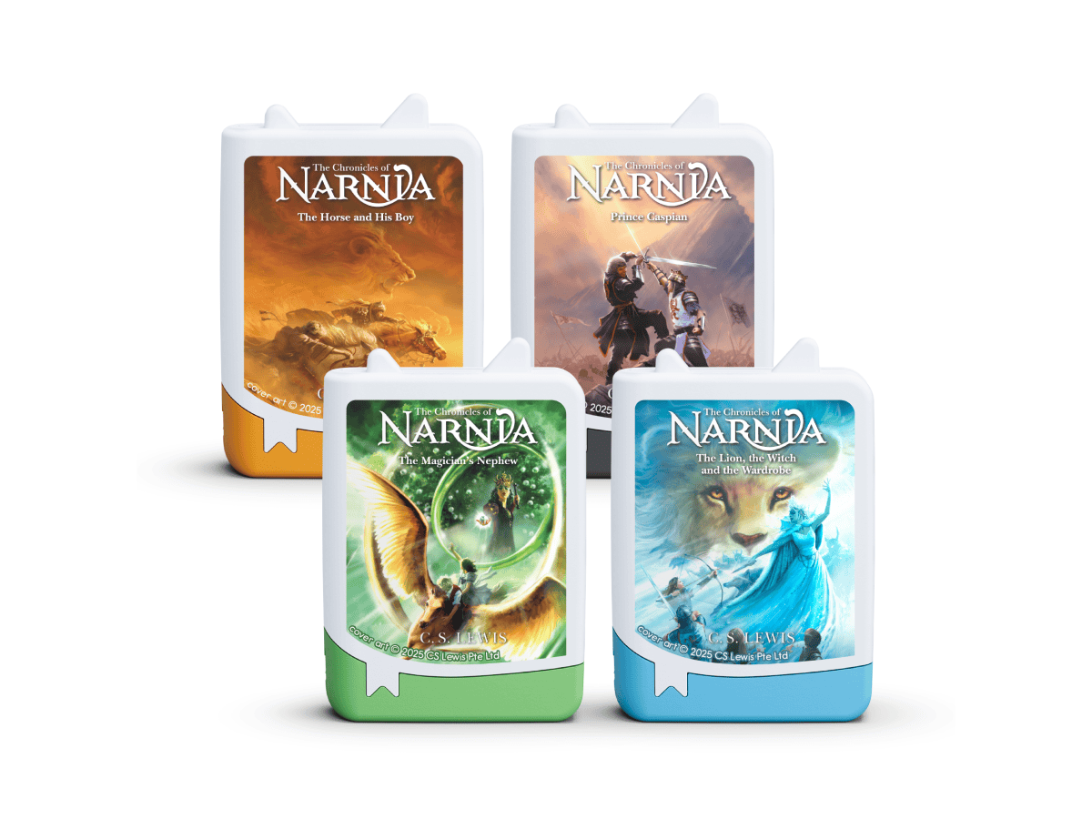 The Chronicles of Narnia Book Tonies Books 1-4 4 Pack Audio Character