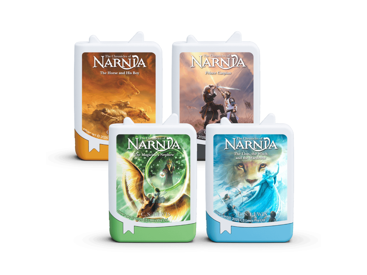 The Chronicles of Narnia Book Tonies Books 1-4 4 Pack Audio Character