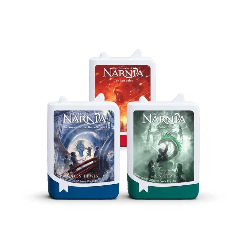 The Chronicles of Narnia Book Tonies Books 5-7 3 Pack Audio Character