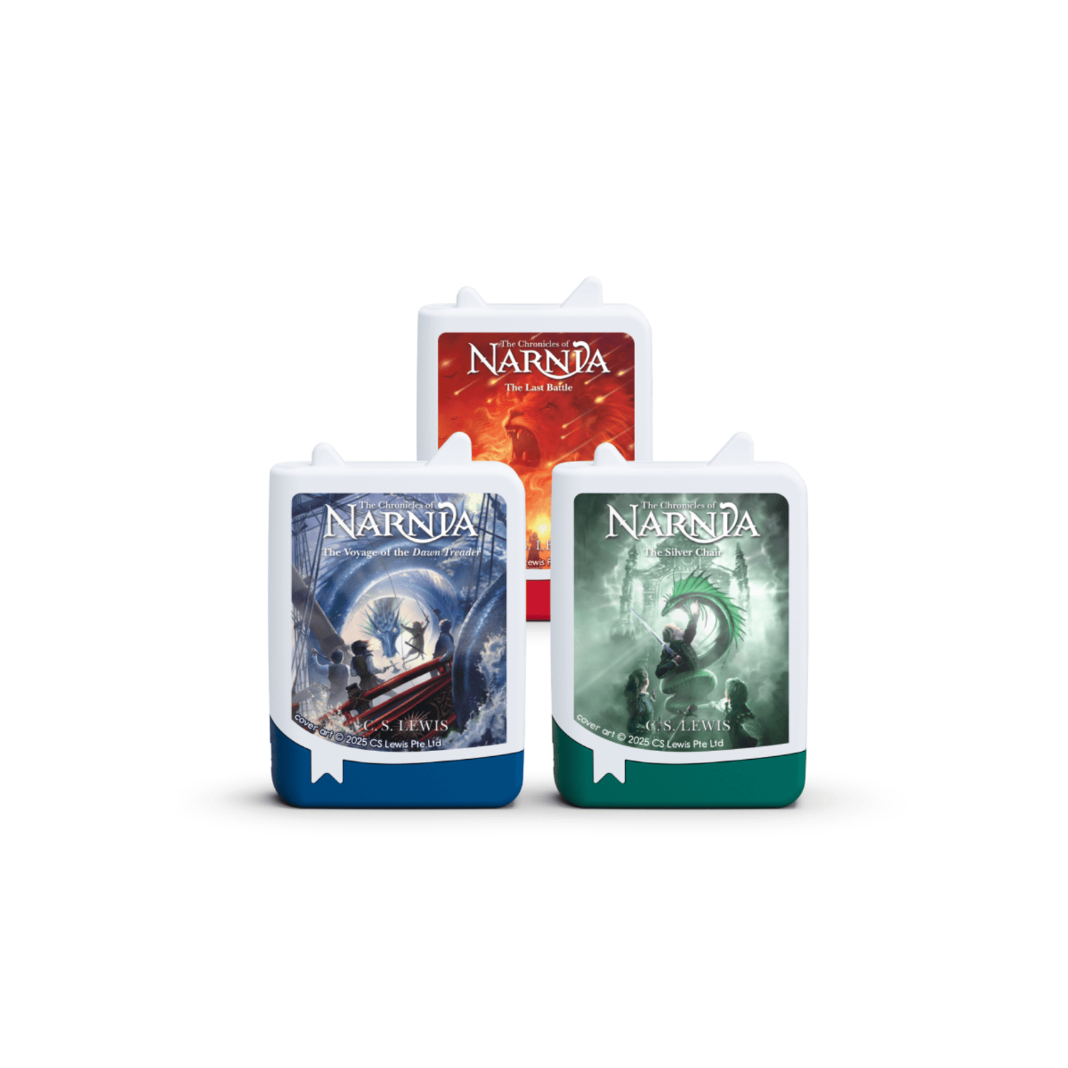 The Chronicles of Narnia Book Tonies Books 5-7 3 Pack Audio Character
