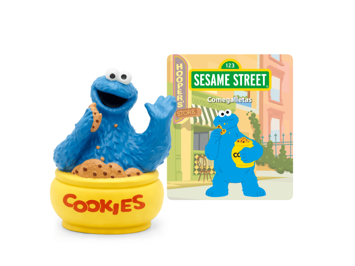 Sesame Street Comegalletas Tonie en Español Audio Character