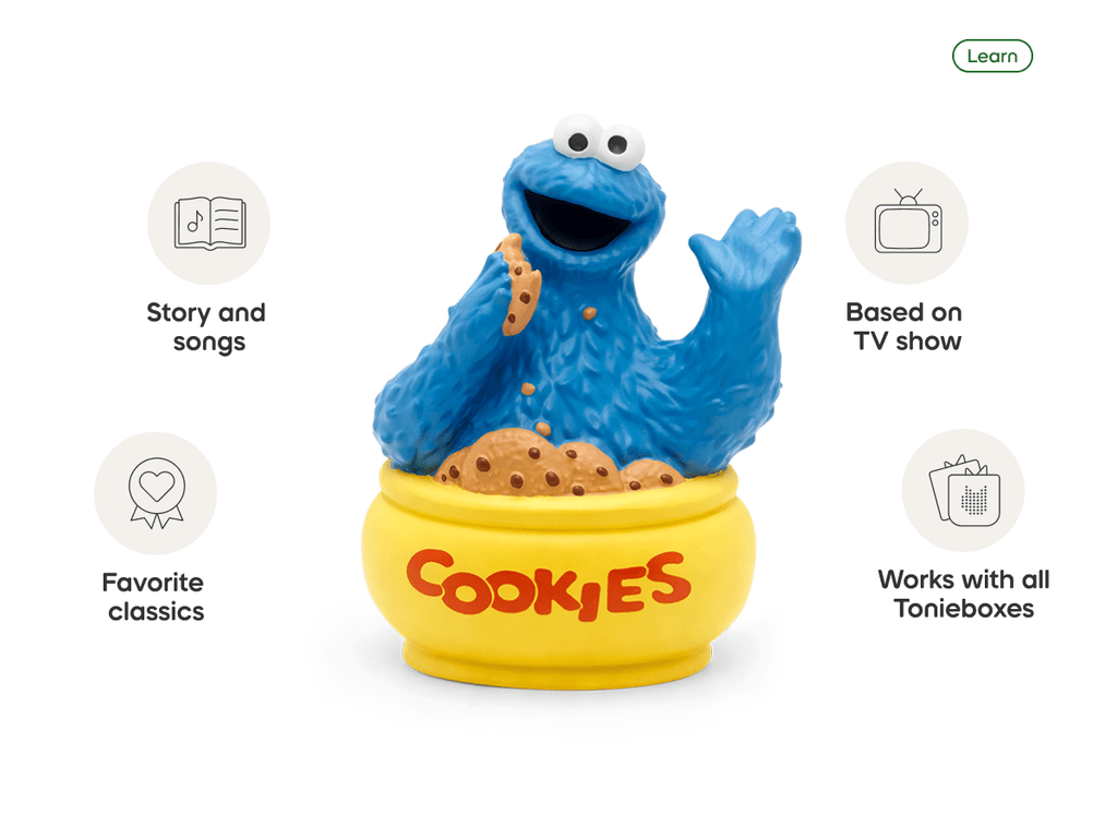 Sesame Street Cookie Monster Tonie Audio Character
