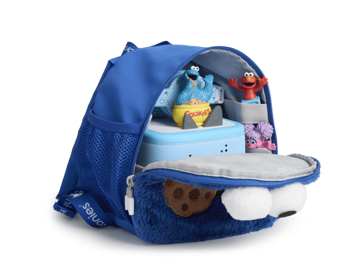 Toniebox Sesame Street Cookie Monster Backpack Audio Player