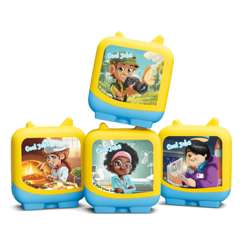 Cool Jobs Pocket Tonies 4 Pack Audio Character