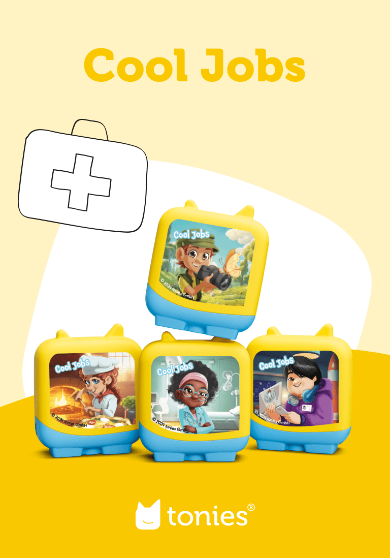 Cool Jobs Pocket Tonies 4 Pack Audio Character