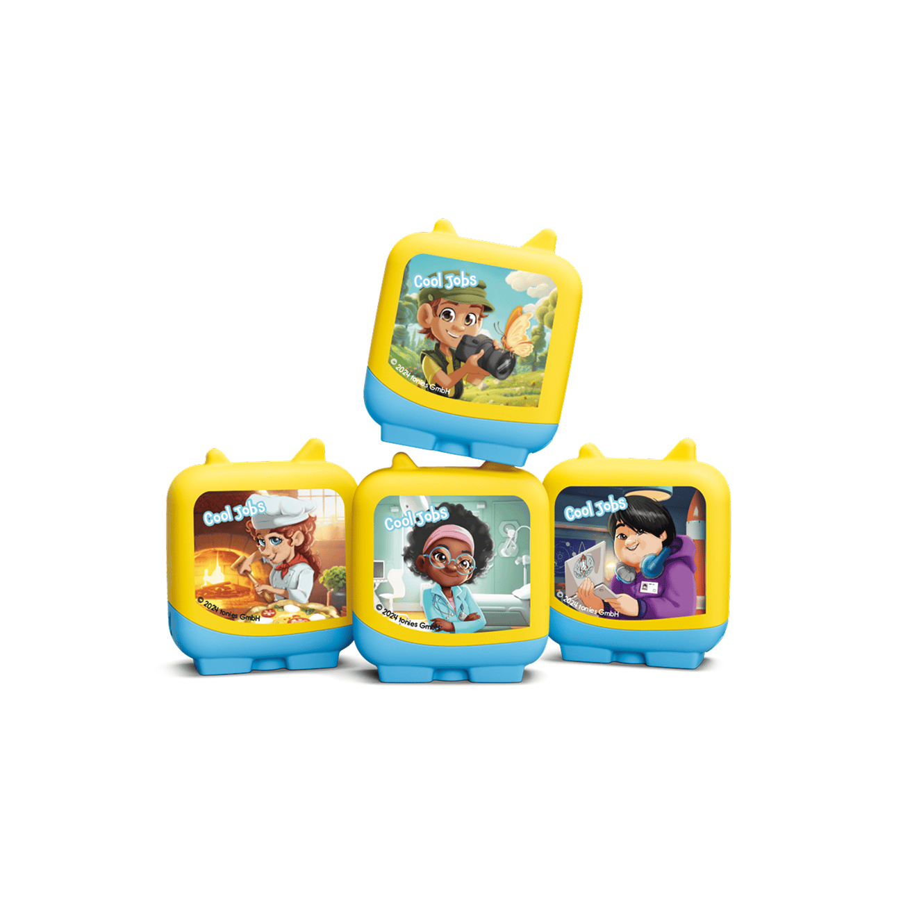 Cool Jobs Pocket Tonies 4 Pack Audio Character