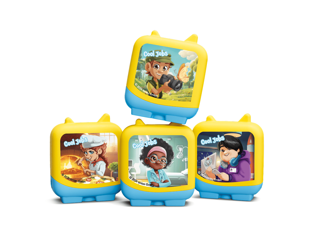 Cool Jobs Pocket Tonies 4 Pack Audio Character