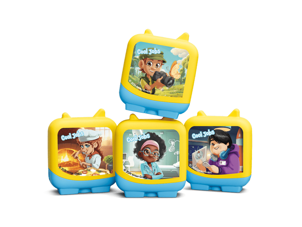 Cool Jobs Pocket Tonies 4 Pack Audio Character