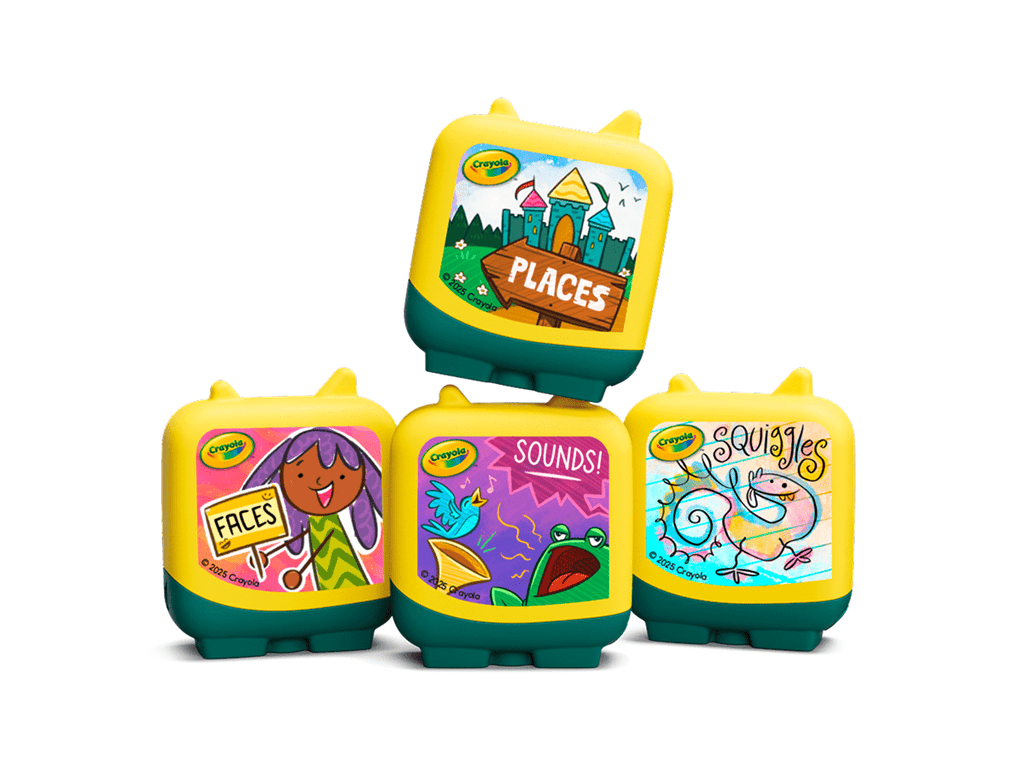 Crayola Art Adventures Pocket Tonies 4 Pack Audio Character Holiday Countdown