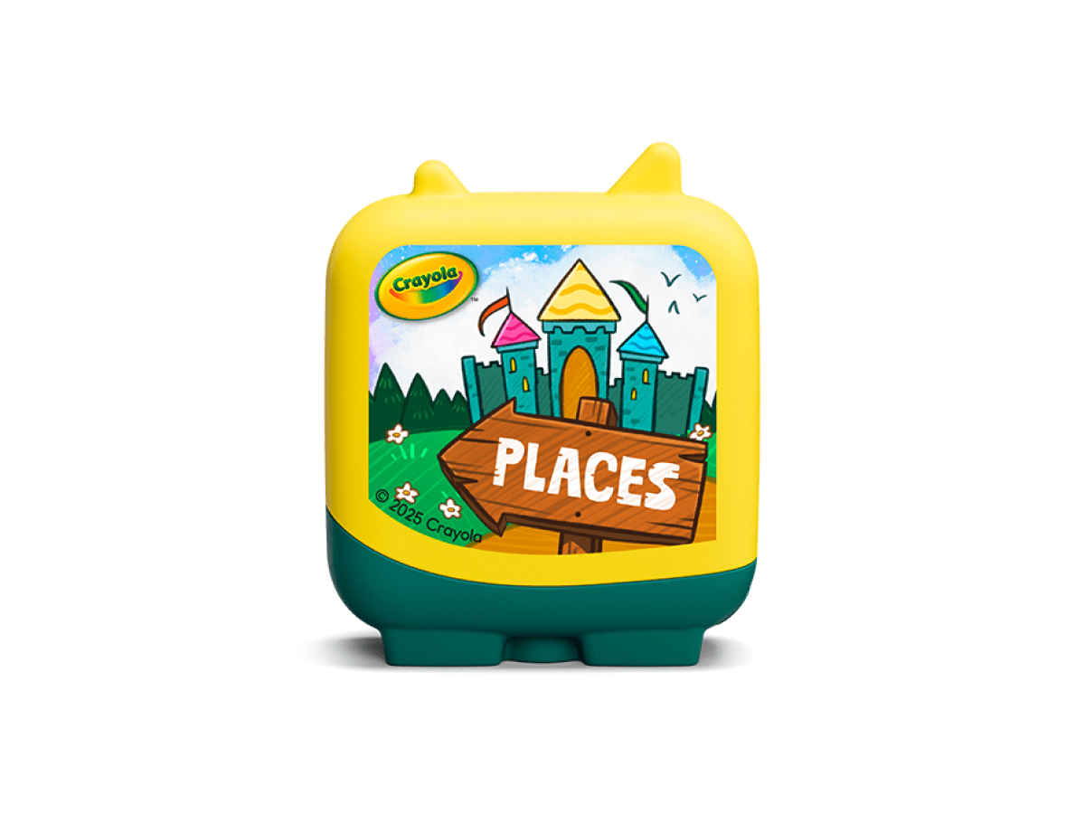 Crayola Art Adventures Pocket Tonies 4 Pack Audio Character Holiday Countdown