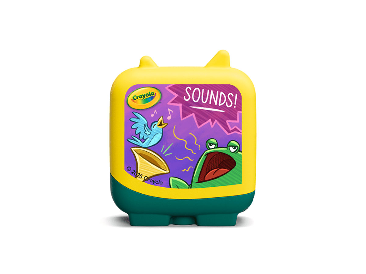 Crayola Art Adventures Pocket Tonies 4 Pack Audio Character Holiday Countdown