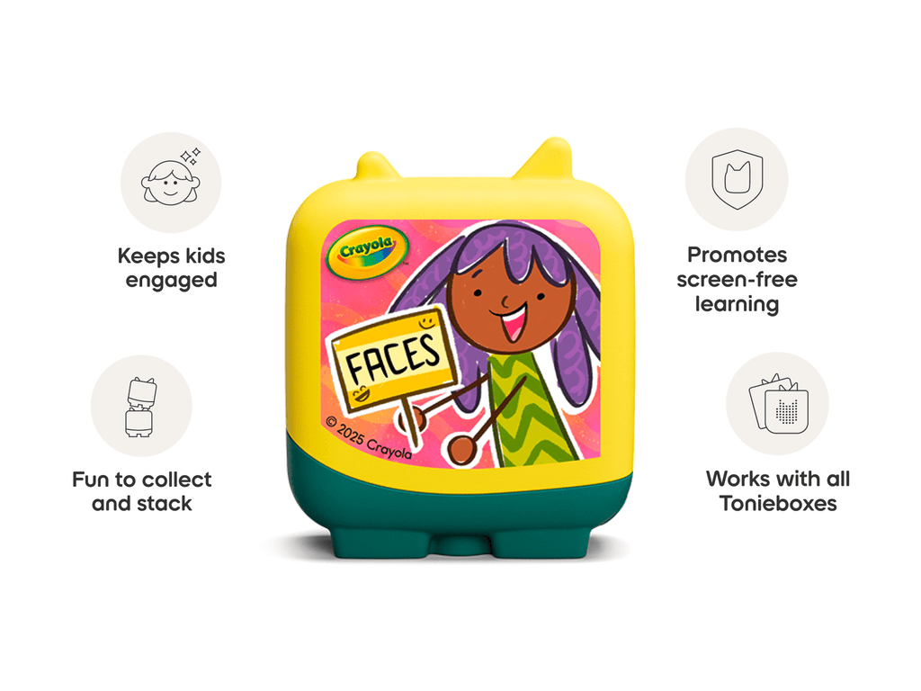 Crayola Art Adventures Pocket Tonies 4 Pack Audio Character Holiday Countdown