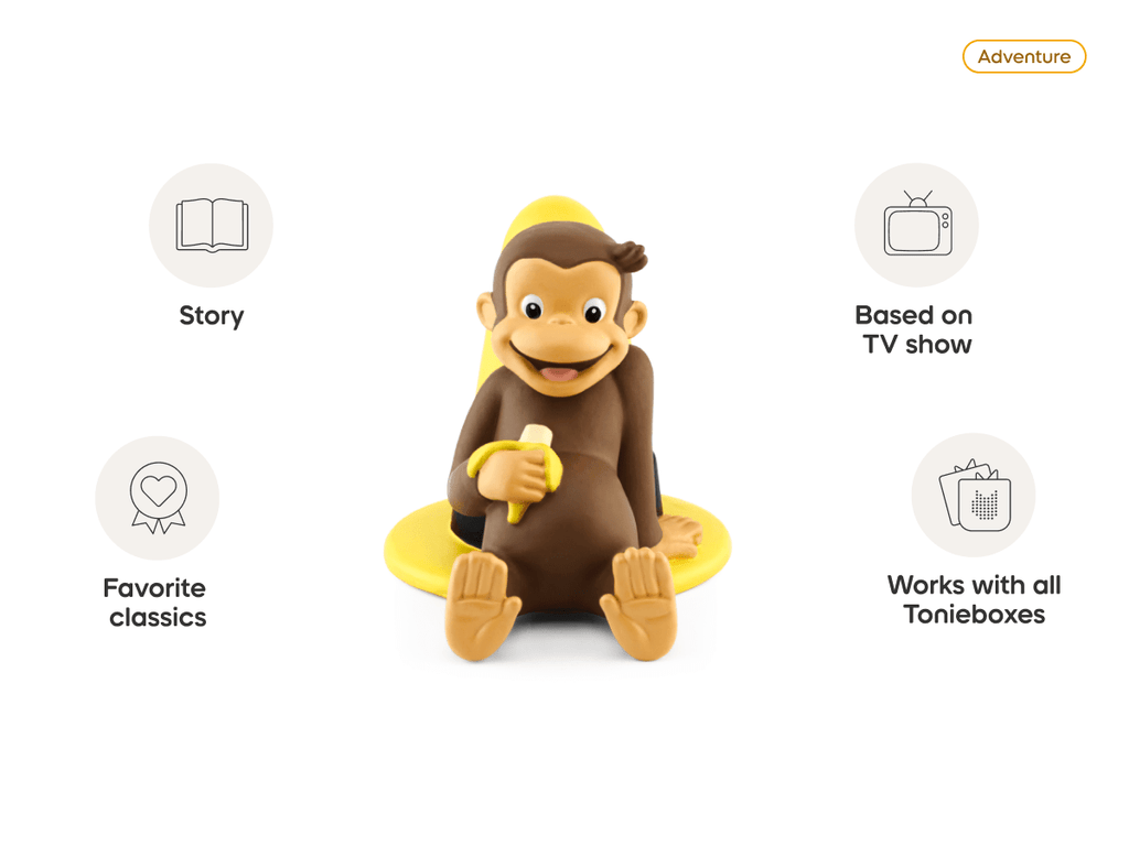 Curious George Tonie Audio Character