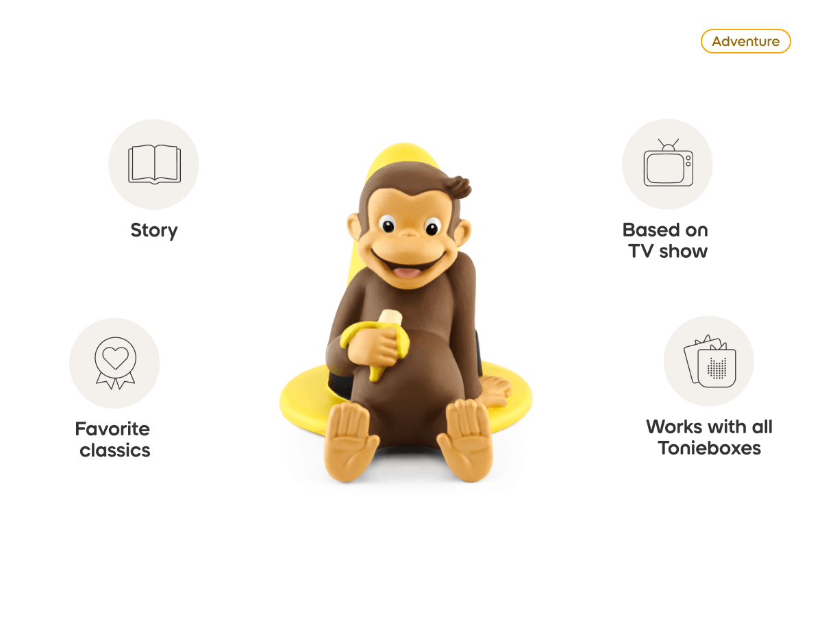 Curious George Tonie Audio Character