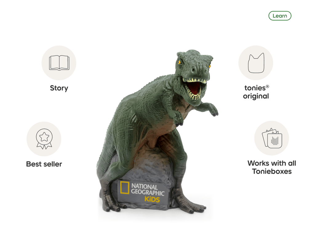 National Geographic Kids Dinosaur Tonie Audio Character