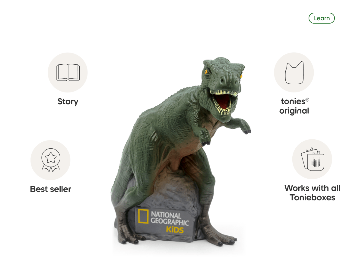 National Geographic Kids Dinosaur Tonie Audio Character