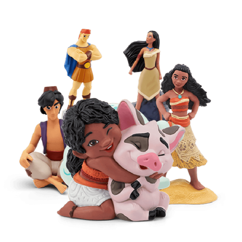 Disney Adventurers 5 Tonies Set Audio Character Collection Holiday Countdown