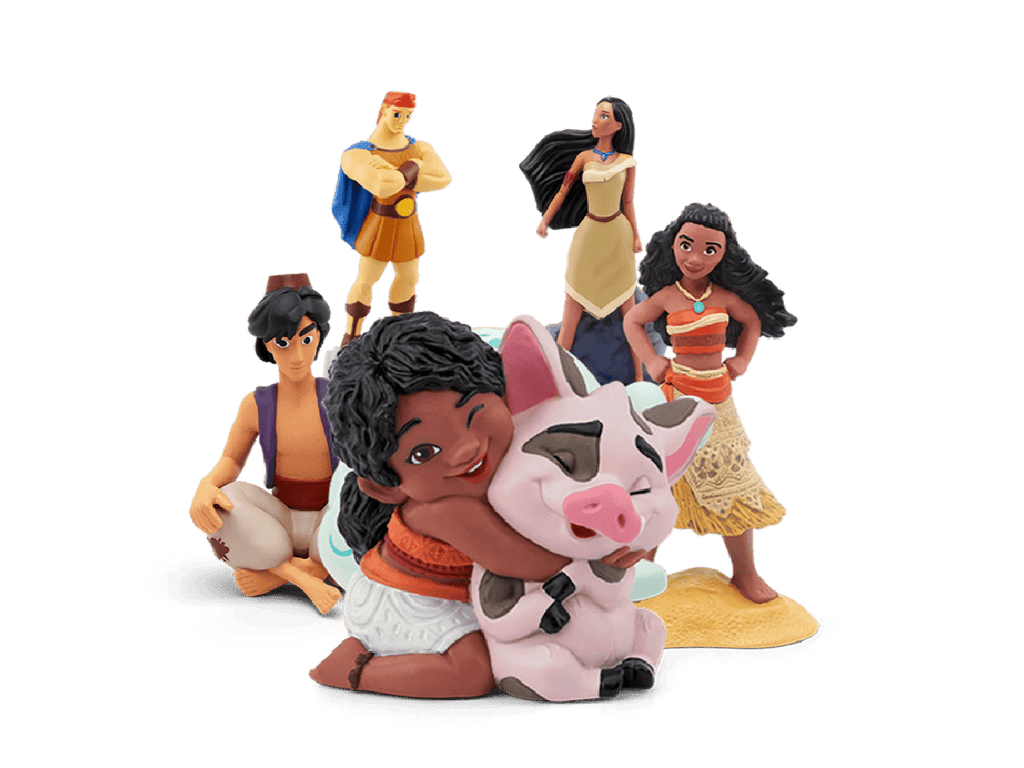 Disney Adventurers 5 Tonies Set Audio Character Collection Holiday Countdown