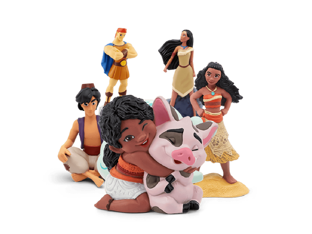Disney Adventurers 5 Tonies Set Audio Character Collection Holiday Countdown
