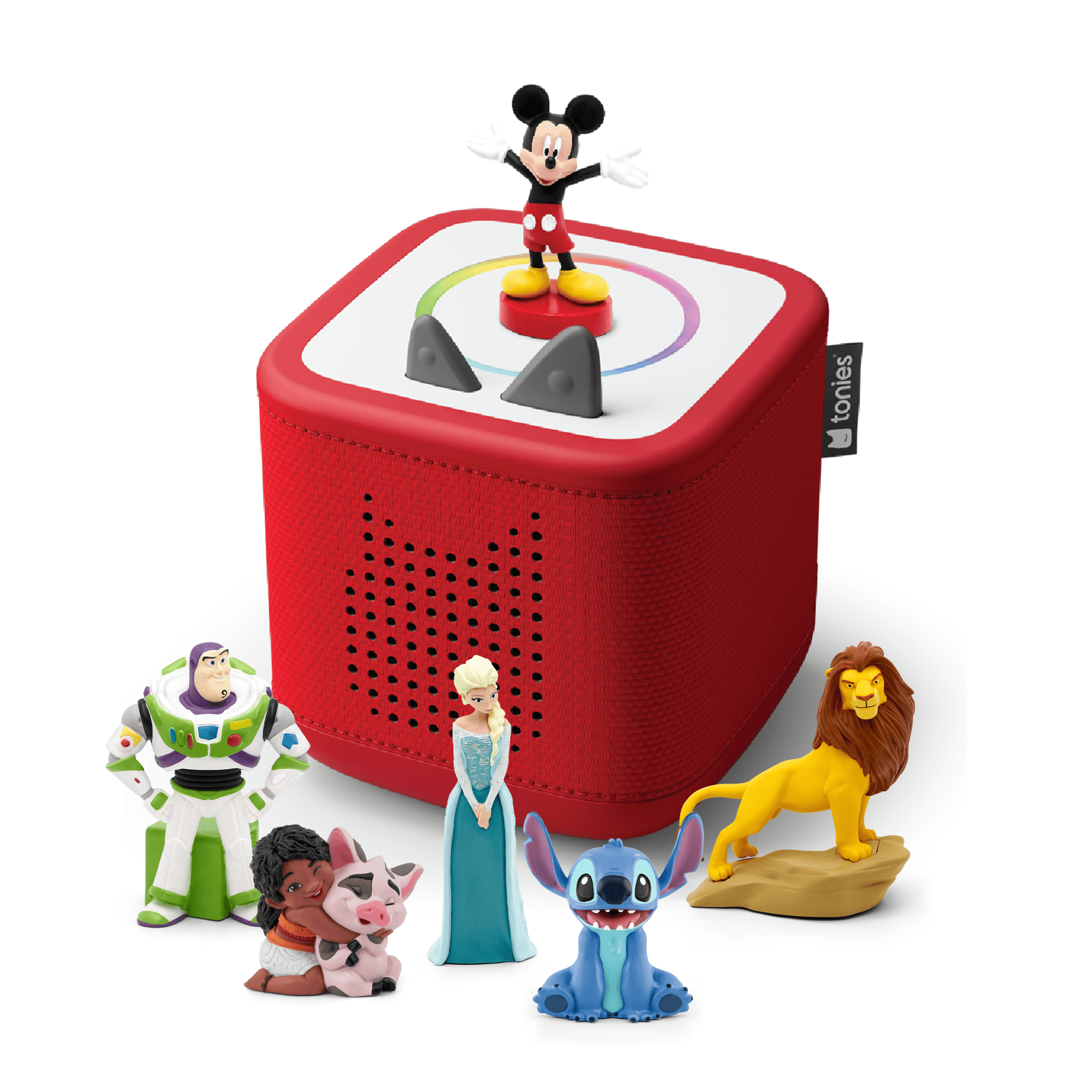 Toniebox 2 Disney Bundle Sunset Red Audio Player Collection