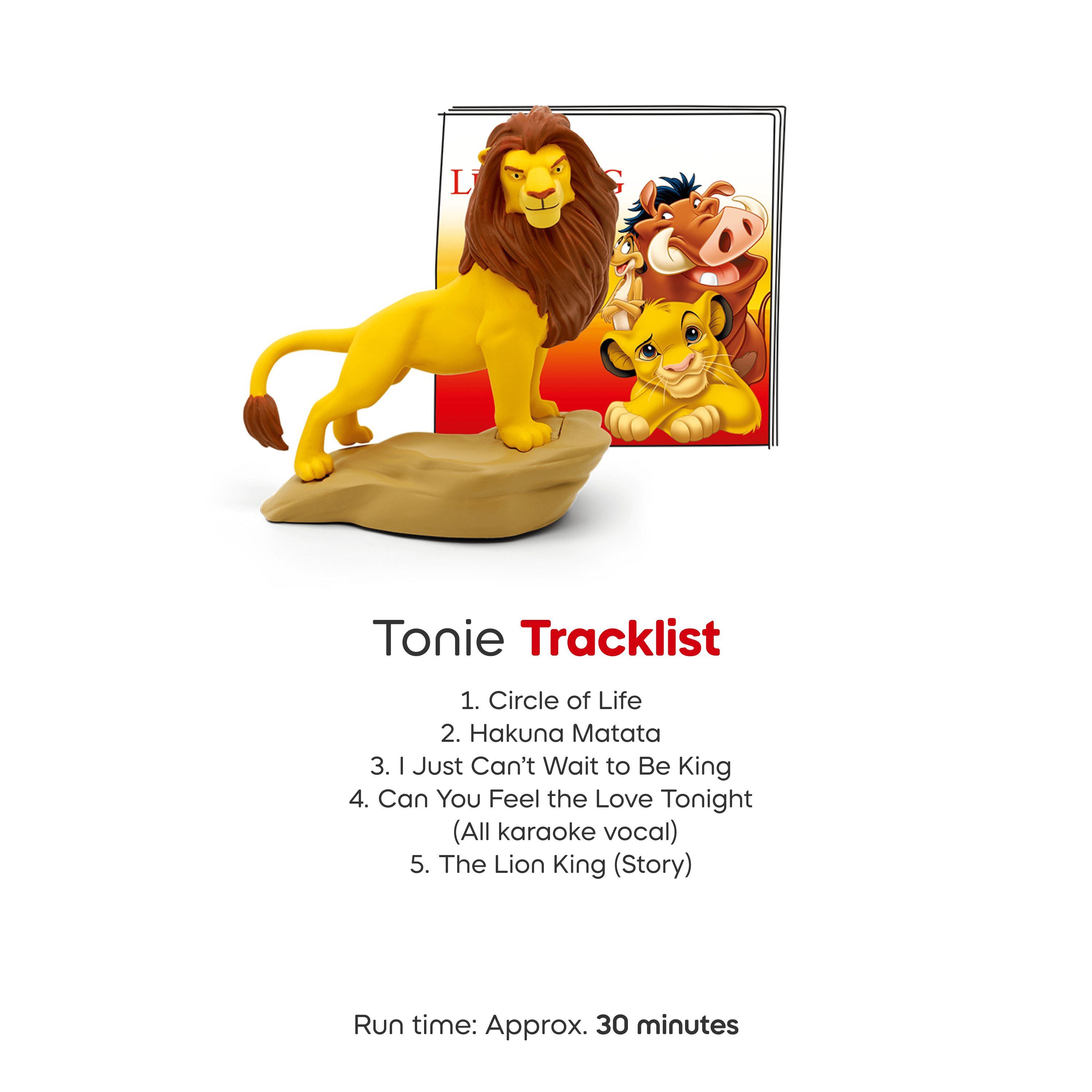 Toniebox 2 Disney Bundle Sunset Red Audio Player Collection
