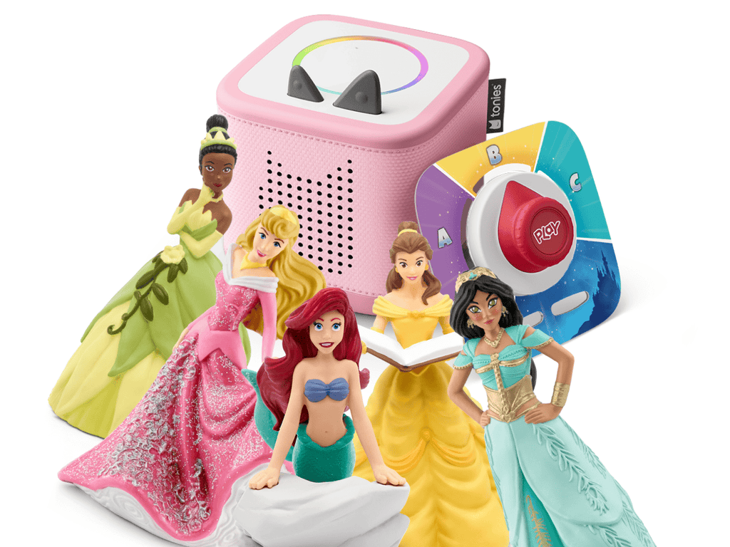 Age 5-6 Disney Princess Toniebox 2 Set Audio Player Collection
