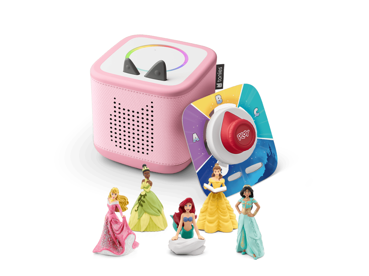 Age 5-6 Disney Princess Toniebox 2 Set Audio Player Collection