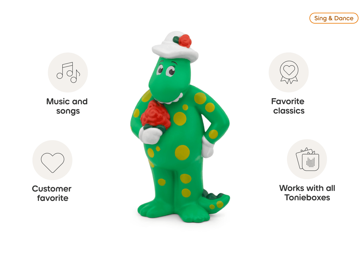 The Wiggles Dorothy The Dinosaur Tonie Audio Character