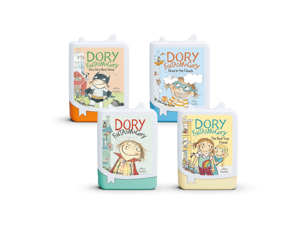 Dory Fantasmagory Book Tonies 4 Pack Audio Character