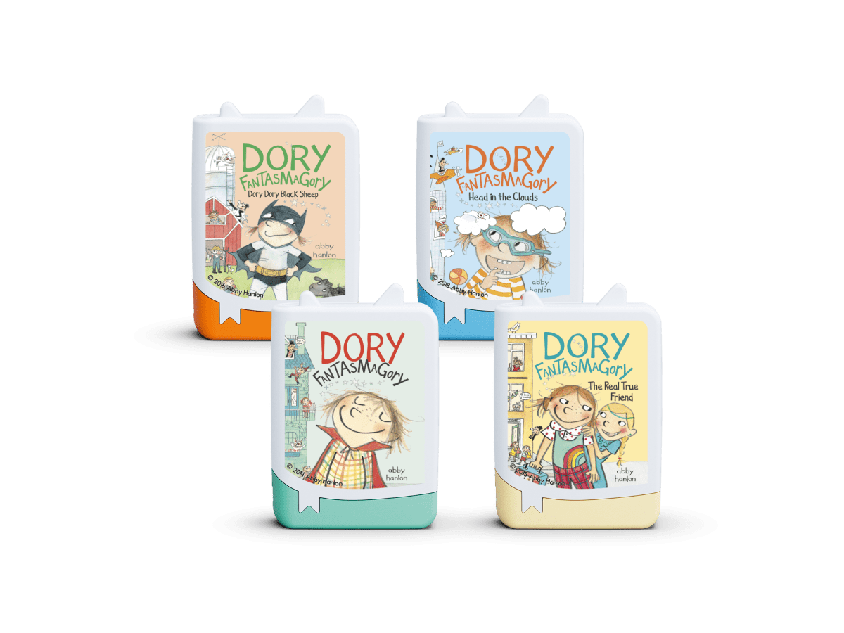 Dory Fantasmagory Book Tonies 4 Pack Audio Character
