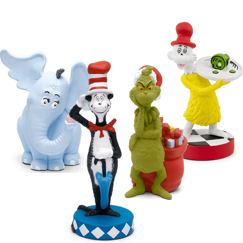Dr Seuss 4 Tonies Set Audio Character Collection