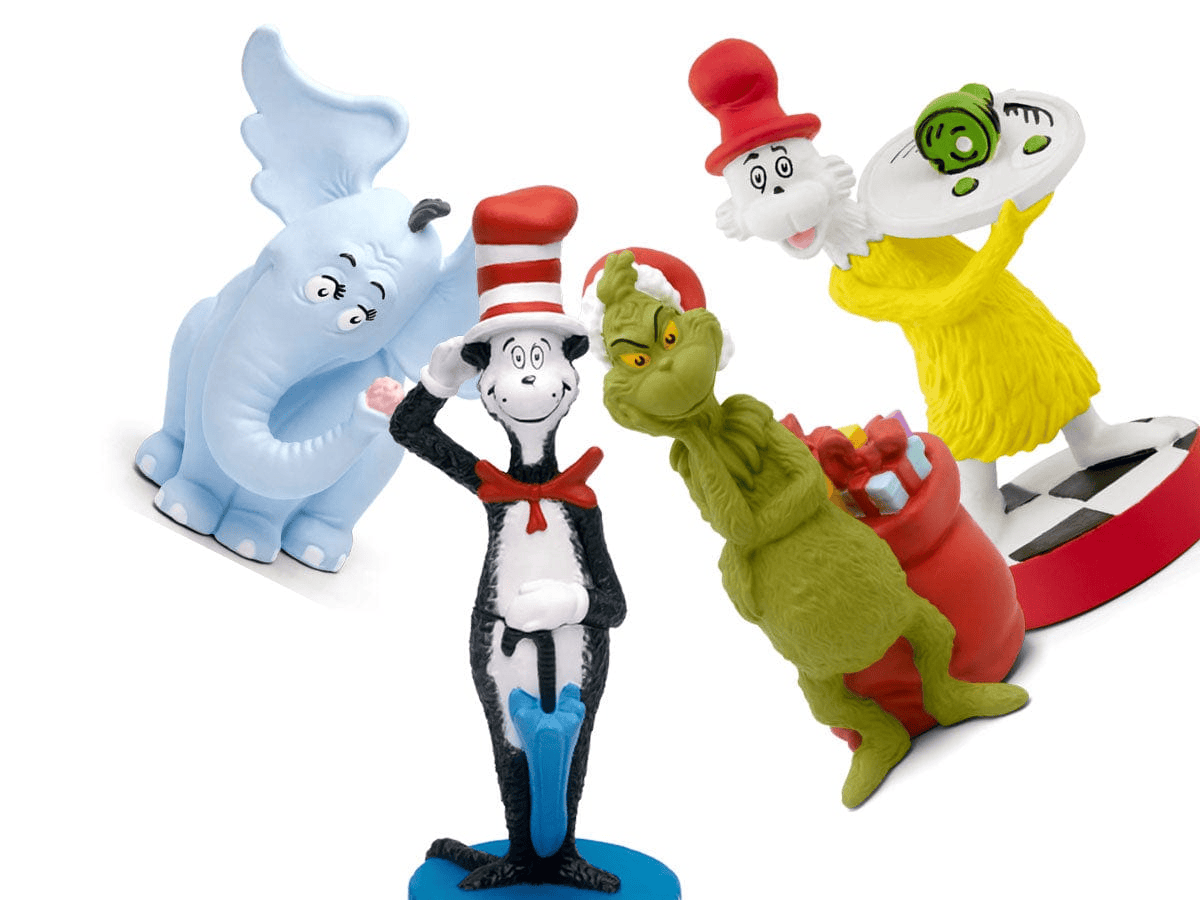 Dr Seuss 4 Tonies Set Audio Character Collection