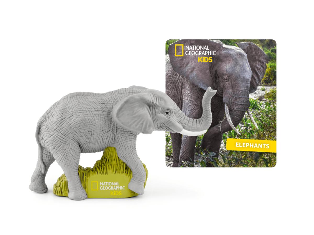 National Geographic Kids Elephants Tonie Audio Character