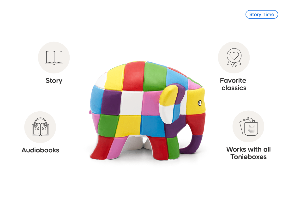 Elmer and Friends Story Collection Tonie Audio Character Tale