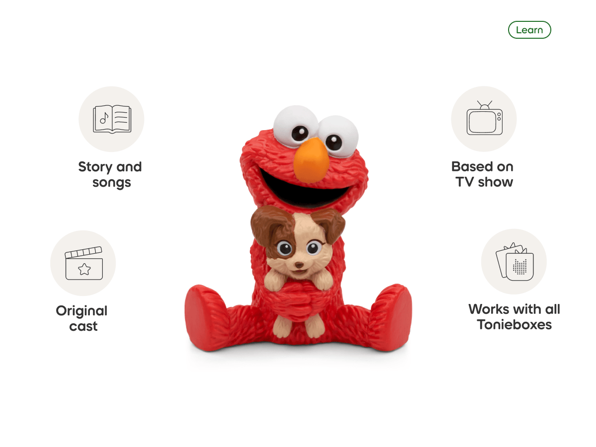 Sesame Street Elmo and Tango Tonie Audio Character