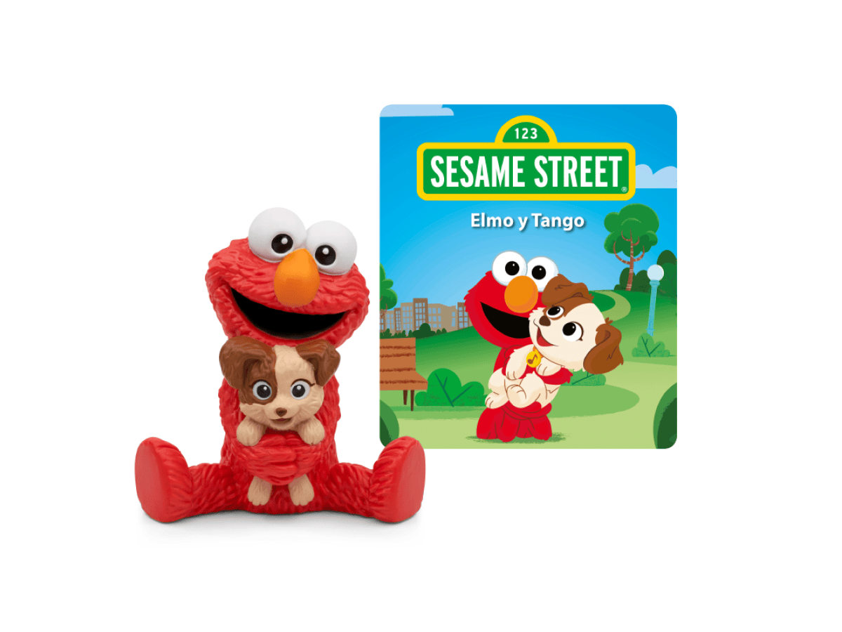 Sesame Street Elmo and Tango Tonie en Español Audio Character