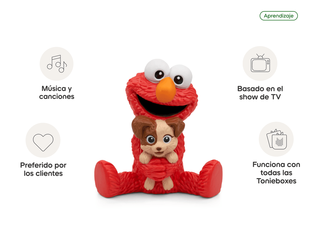Sesame Street Elmo and Tango Tonie en Español Audio Character