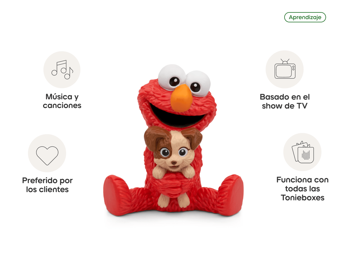 Sesame Street Elmo and Tango Tonie en Español Audio Character