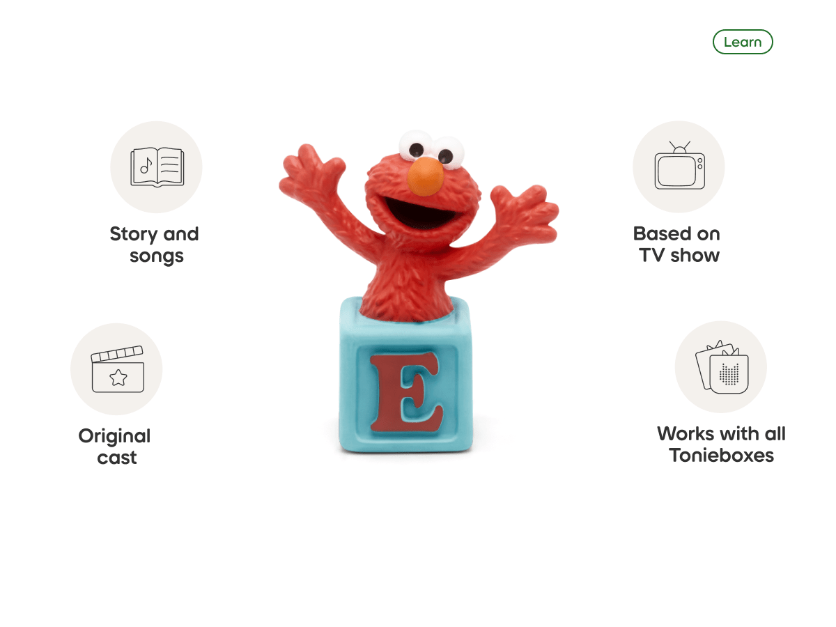 Sesame Street Elmo Tonie Audio Character