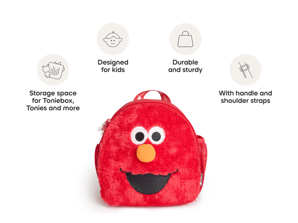 Toniebox Sesame Street Elmo Backpack Audio Player