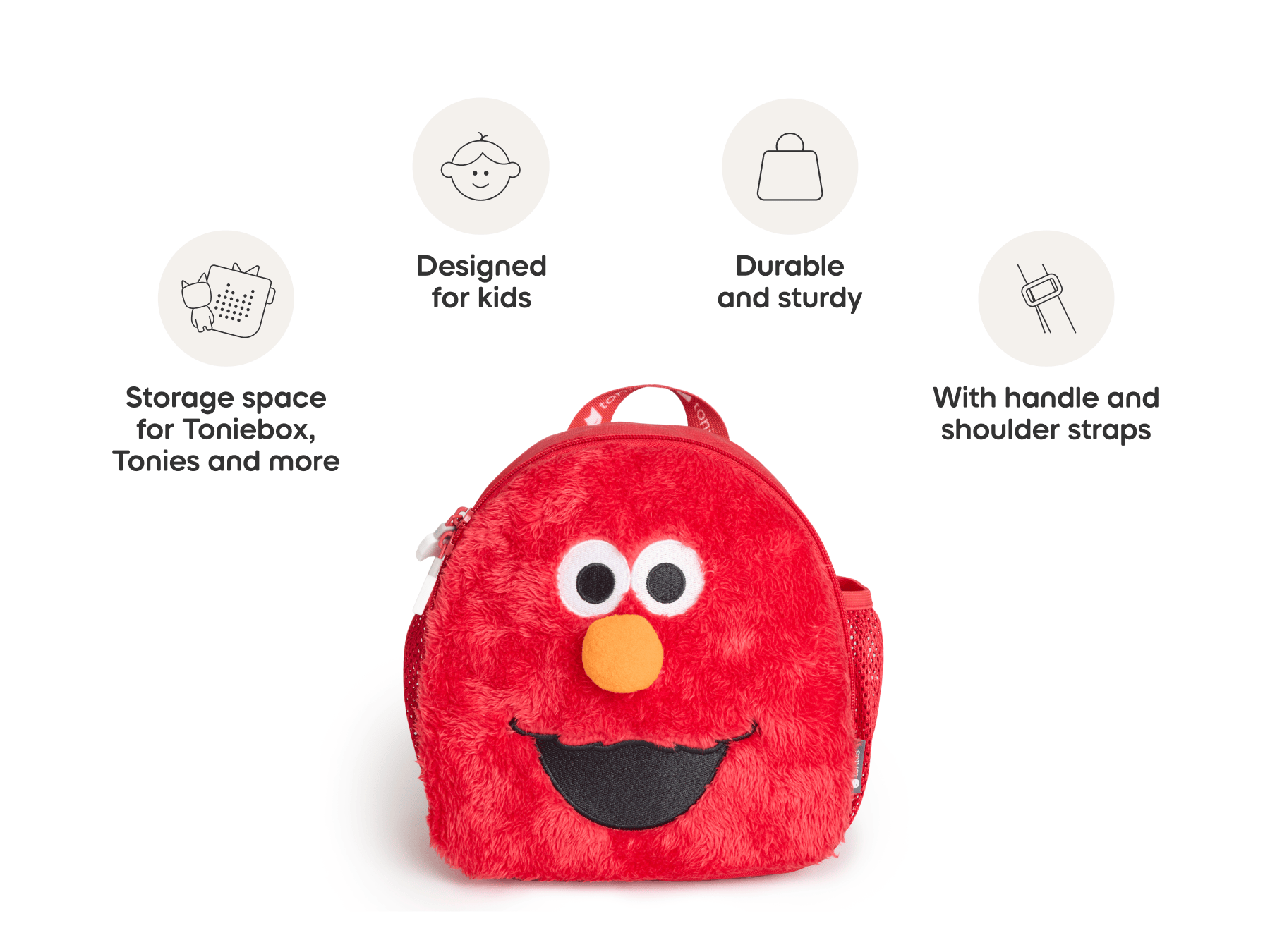 Toniebox Sesame Street Elmo Backpack Audio Player