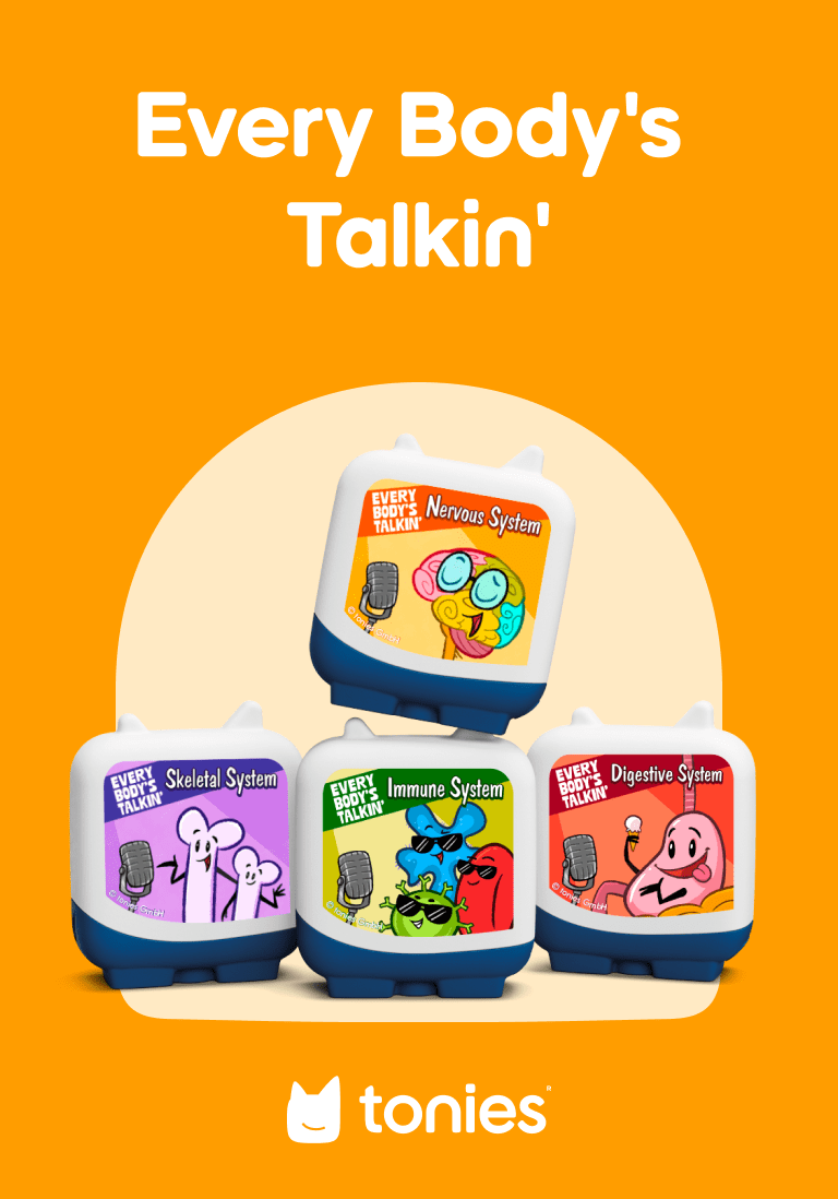 Every Body's Talkin' Pocket Tonies 4 Pack Audio Character
