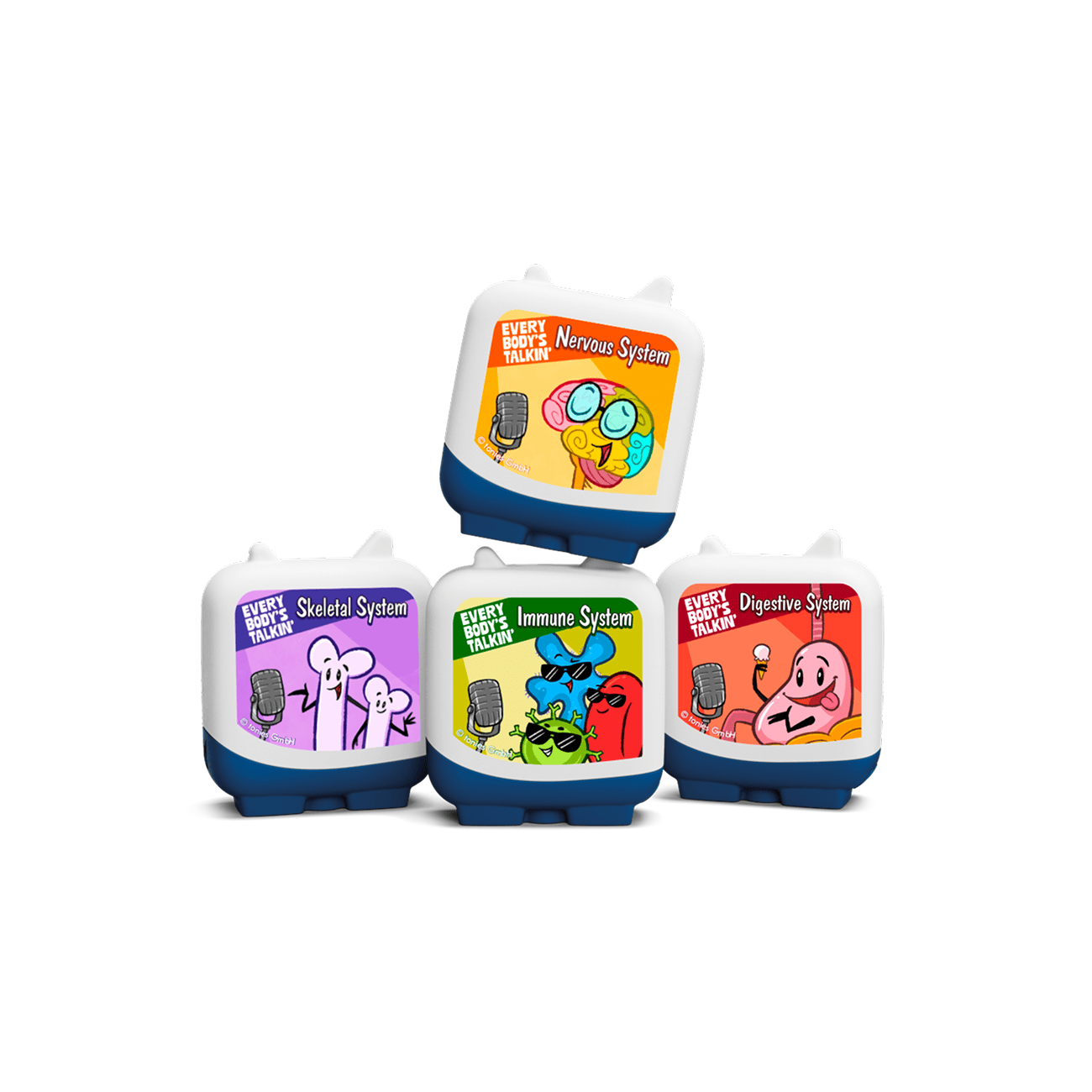 Every Body's Talkin' Pocket Tonies 4 Pack Audio Character