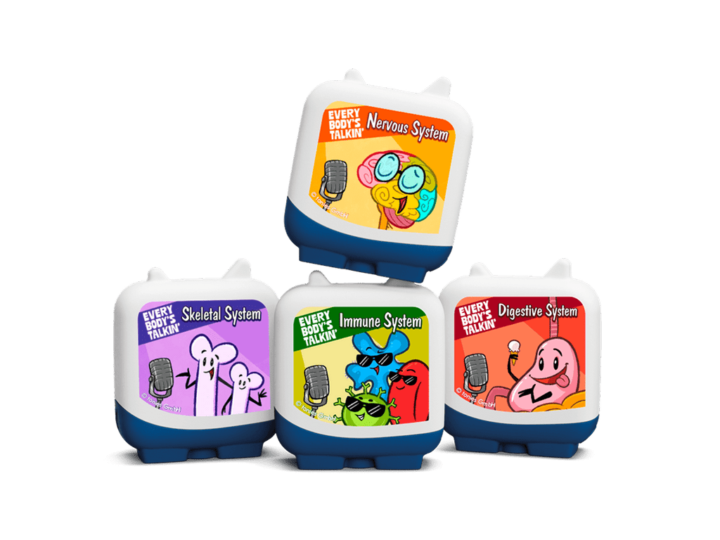 Every Body's Talkin' Pocket Tonies 4 Pack Audio Character