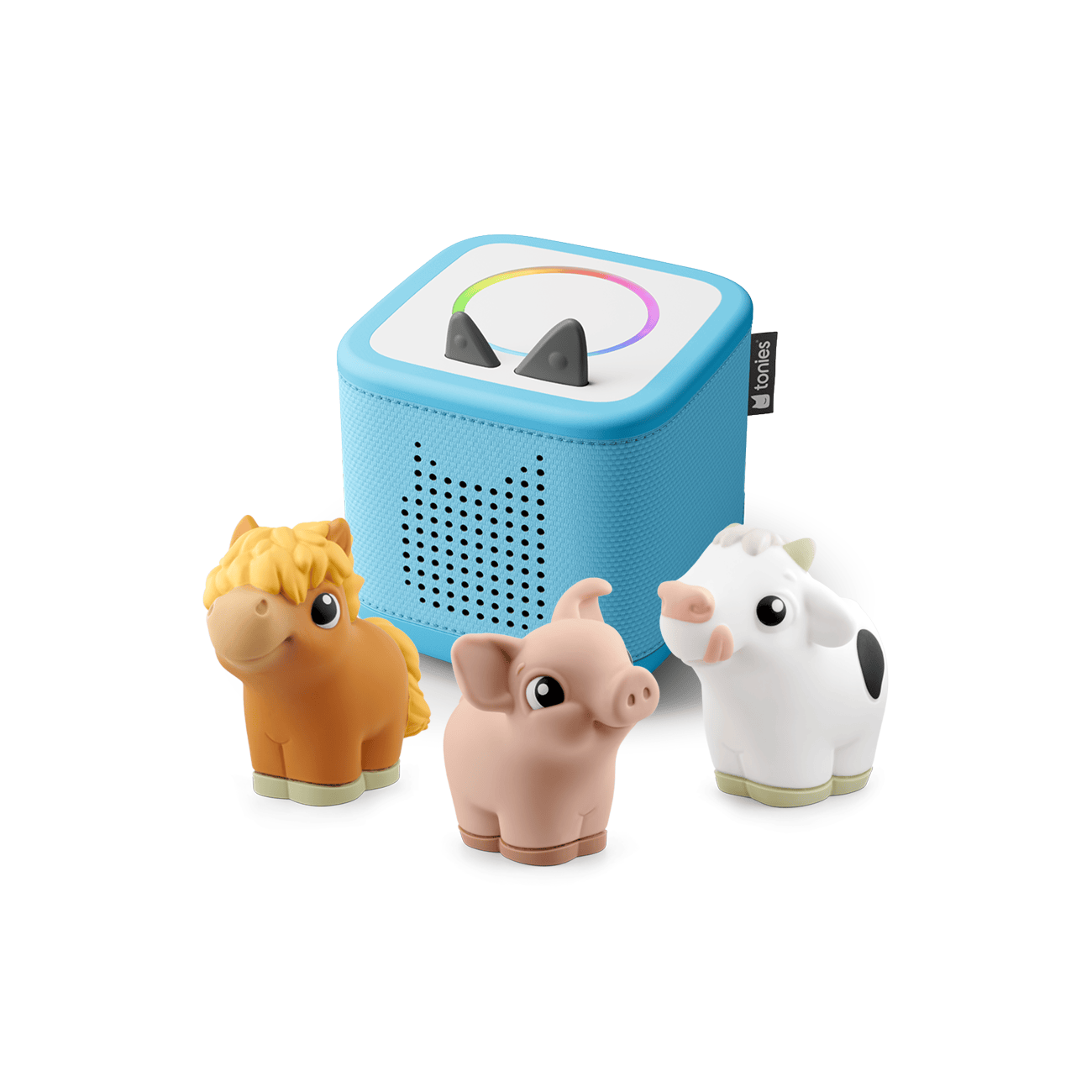 My First Tonies Farm Set Toniebox 2 Starter Set Sky Blue Audio Player Collection