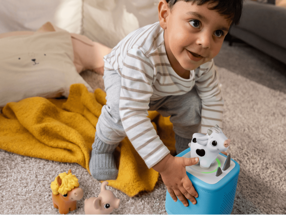 My First Tonies Farm Set Toniebox 2 Starter Set Sky Blue Audio Player Collection