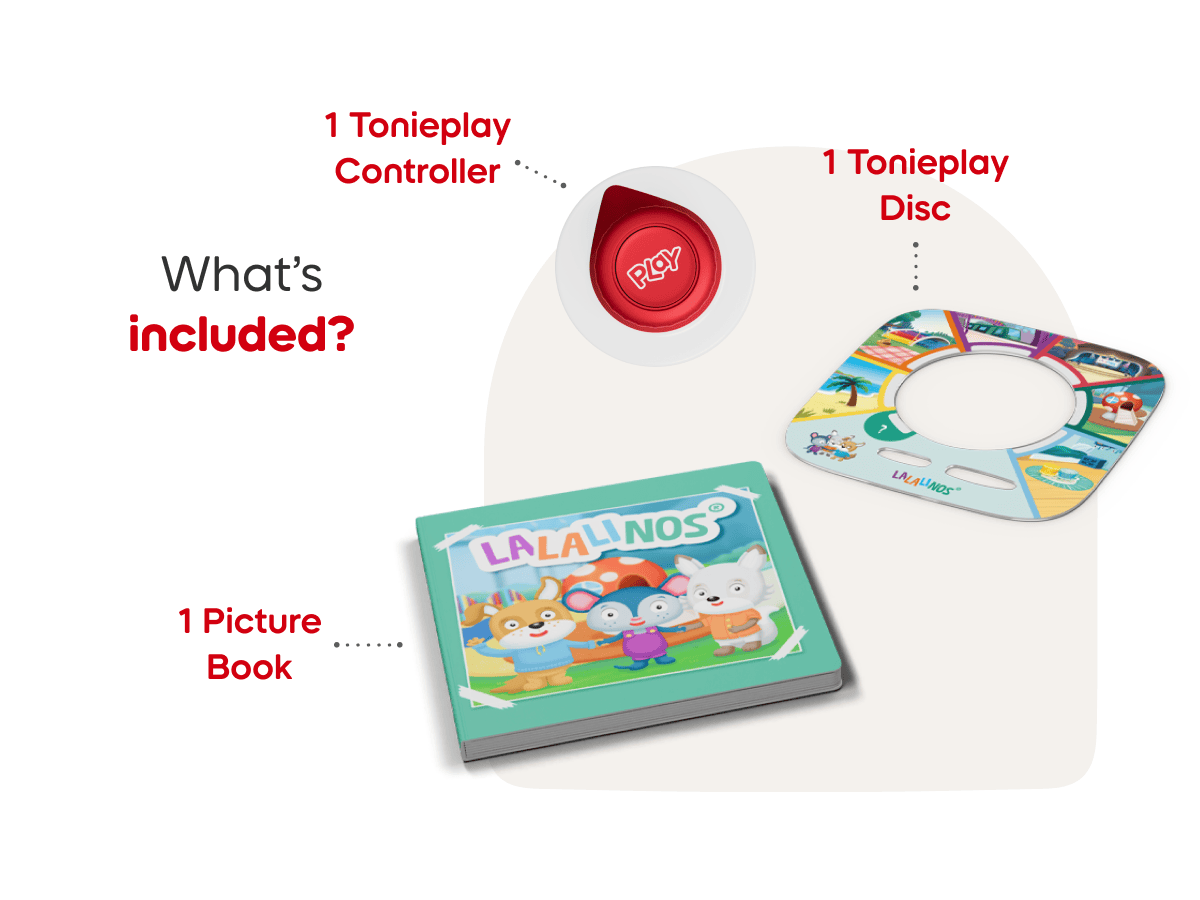 Tonieplay Lalalinos Find the Photo Game and Controller Audio Character Remote Activity
