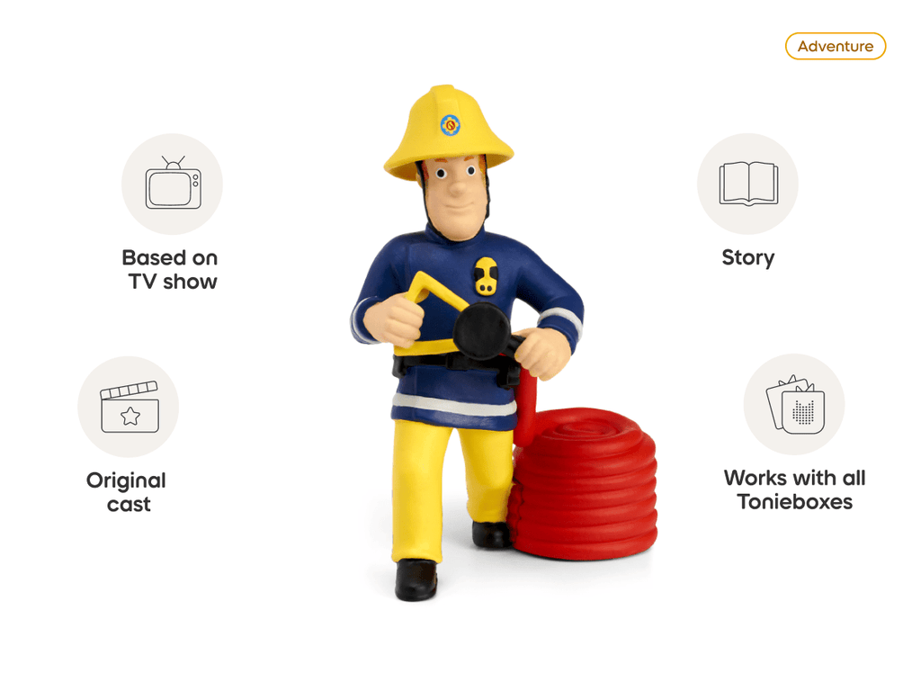 The Pontypandy Pack Fireman Sam Tonie Audio Character