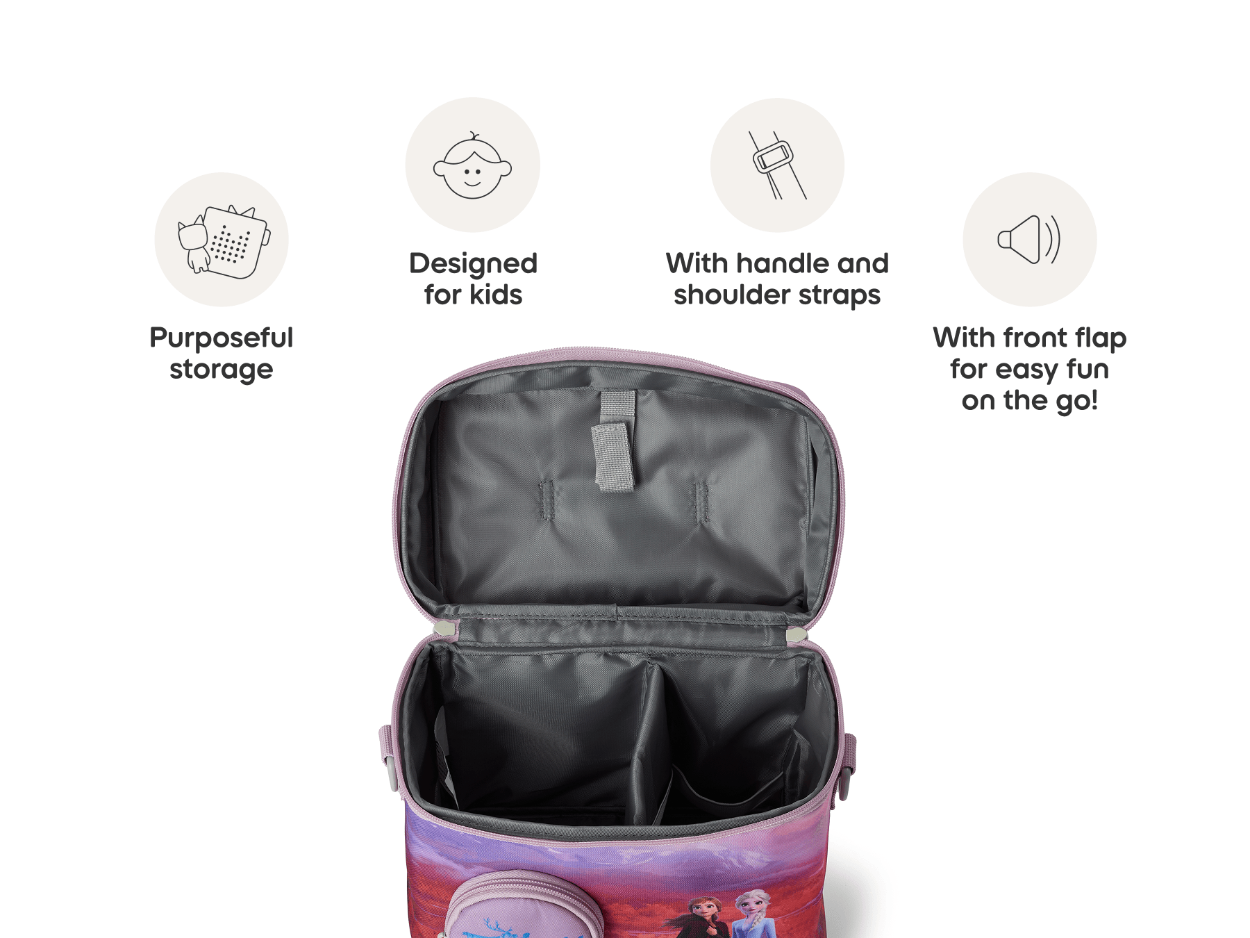 Listen and Go Bag for Toniebox Disney Frozen Audio Player
