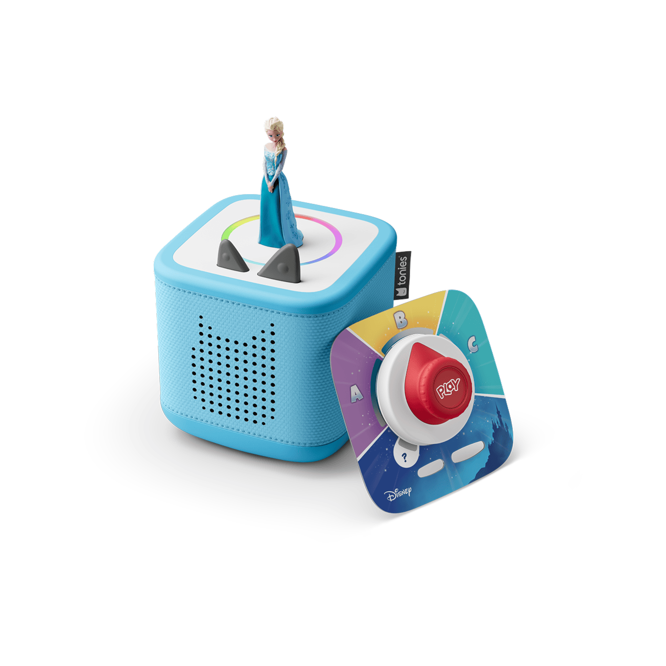 Disney Frozen Toniebox 2 Play Set Sky Blue Audio Player Collection